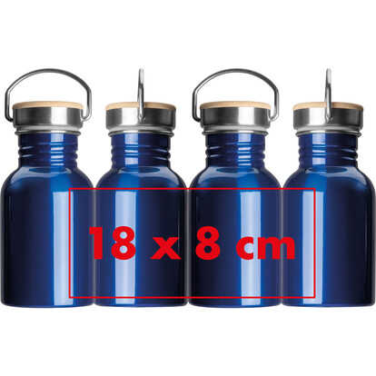 Trinkflasche Oslo,blau, A-Nr.: 297204 - 05