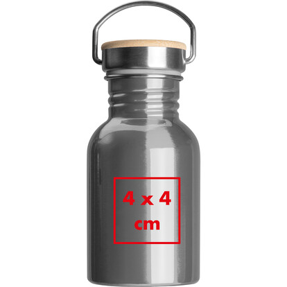 Trinkflasche Oslo,grau, A-Nr.: 297207 - 04