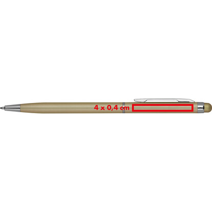 Metall Kugelschreiber Catania,gold, A-Nr.: 297498 - 04