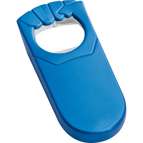Faust-Flaschenöffner Luton,blau, A-Nr.: 302004 - 01 Faust-Flaschenöffner Luton,blau, A-Nr.: 302004 - 01