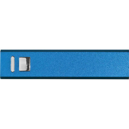 Metallpowerbank Port Hope,blau, A-Nr.: 302904 - 02