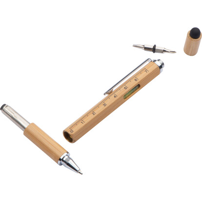 6in1 Multifunktionsstift Coimbra,beige, A-Nr.: 304013 - 02