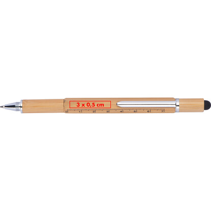 6in1 Multifunktionsstift Coimbra,beige, A-Nr.: 304013 - 04