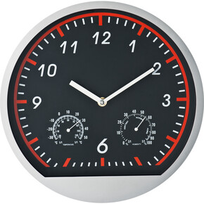 Wanduhr Bago,rot, A-Nr.: 306405 - 01 Wanduhr Bago,rot, A-Nr.: 306405 - 01