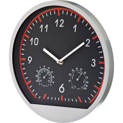 Wanduhr Bago,rot, A-Nr.: 306405 - 02