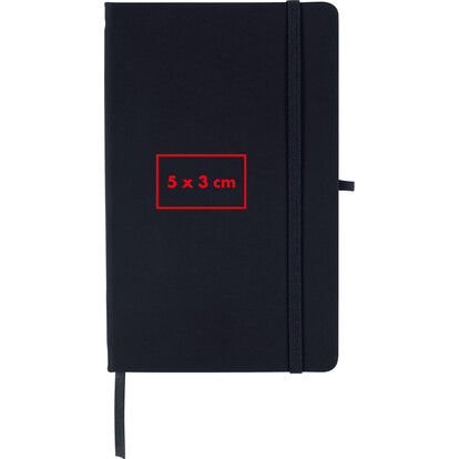 A5 Notizbuch Kiel,schwarz, A-Nr.: 312103 - 04
