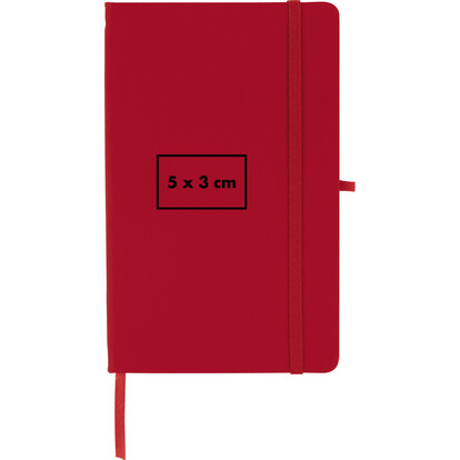 A5 Notizbuch Kiel,rot, A-Nr.: 312105 - 04