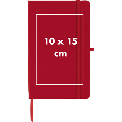 A5 Notizbuch Kiel,rot, A-Nr.: 312105 - 05