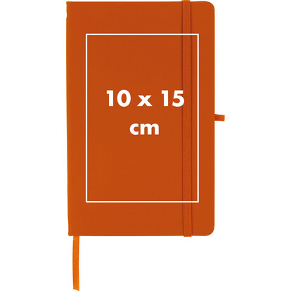 A5 Notizbuch Kiel,orange, A-Nr.: 312110 - 05