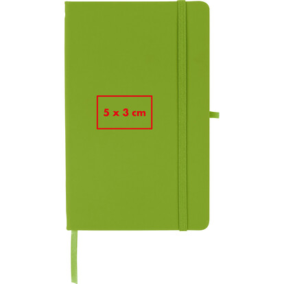 A5 Notizbuch Kiel,apfelgrün, A-Nr.: 312129 - 04