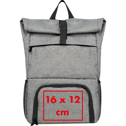 Rucksack mit Kühlfunktion Clarksville,grau, A-Nr.: 312607 - 04