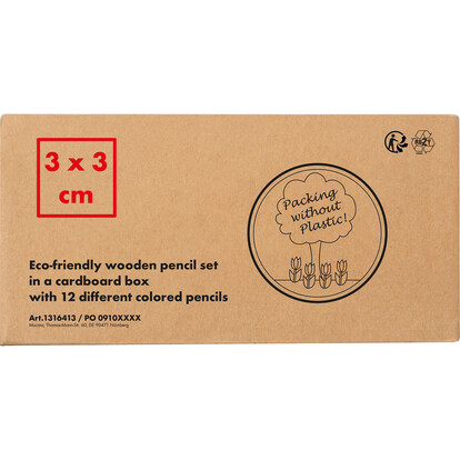 12-teiliges Buntstiftset Menorca, A-Nr.: 3164 - 04 12-teiliges Buntstiftset Menorca, A-Nr.: 3164 - 04