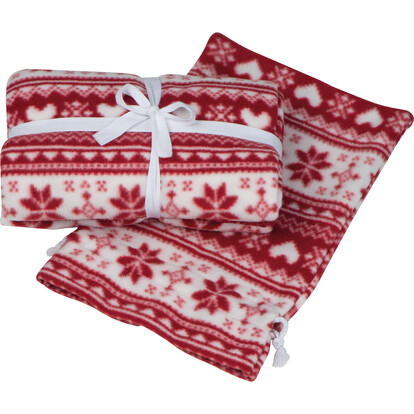 Kuscheldecke Debrecen,rot, A-Nr.: 316905 - 03