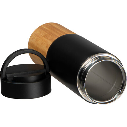 Vakuum Isolierflasche Anaheim,schwarz, A-Nr.: 317903 - 02