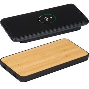 Powerbank und Wireless Charger Milan,beige, A-Nr.: 319013 - 01 Powerbank und Wireless Charger Milan,beige, A-Nr.: 319013 - 01