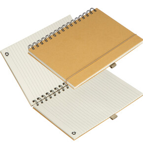 A5 Notizbuch Silkeborg,beige, A-Nr.: 321713 - 01 A5 Notizbuch Silkeborg,beige, A-Nr.: 321713 - 01