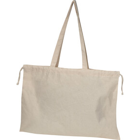 Bio Baumwolltasche mit Verschluss Imola,beige, A-Nr.: 322113 - 01 Bio Baumwolltasche mit Verschluss Imola,beige, A-Nr.: 322113 - 01