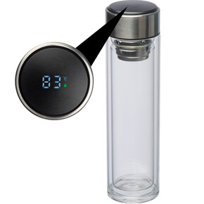 Isolierflasche Karlstad,transparent, A-Nr.: 322566 - 01 Isolierflasche Karlstad,transparent, A-Nr.: 322566 - 01