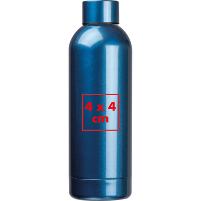 Vakuum Trinkflasche Kawasaki,dunkelblau, A-Nr.: 322644 - 04