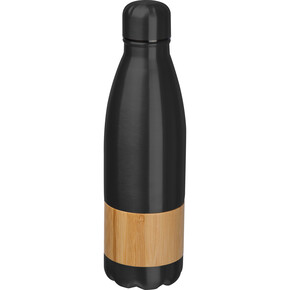 Edelstahlflasche Kobe,schwarz, A-Nr.: 322703 - 01 Edelstahlflasche Kobe,schwarz, A-Nr.: 322703 - 01