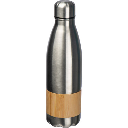 Edelstahlflasche Kobe,grau, A-Nr.: 322707 - 01