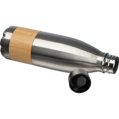 Edelstahlflasche Kobe,grau, A-Nr.: 322707 - 02