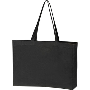 Bio Baumwolltasche Bari,schwarz, A-Nr.: 322903 - 01 Bio Baumwolltasche Bari,schwarz, A-Nr.: 322903 - 01