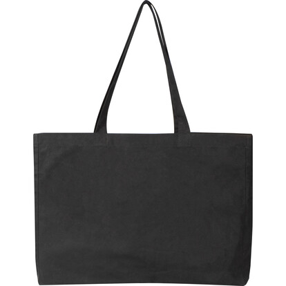 Bio Baumwolltasche Bari,schwarz, A-Nr.: 322903 - 02