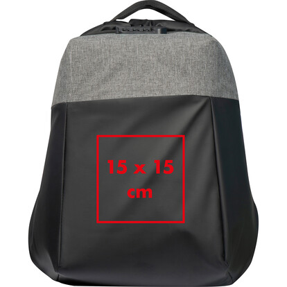Rucksack Washington,grau, A-Nr.: 324807 - 04