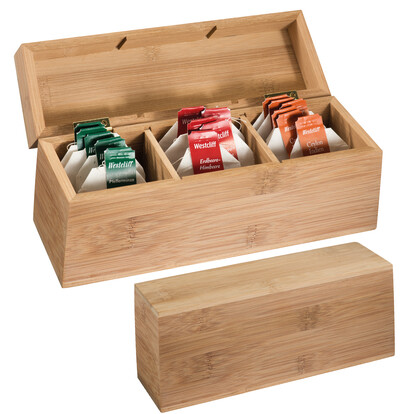 Teebox Damaskus,braun, A-Nr.: 331801 - 01