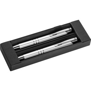 Metall Schreibset Claremont,weiss, A-Nr.: 333006 - 01 Metall Schreibset Claremont,weiss, A-Nr.: 333006 - 01