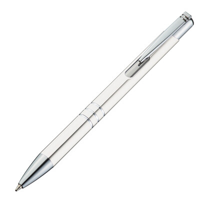 Metall Schreibset Claremont,weiss, A-Nr.: 333006 - 03