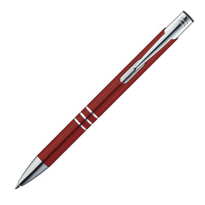 Metall Kugelschreiber Ascot,burgund, A-Nr.: 333902 - 03