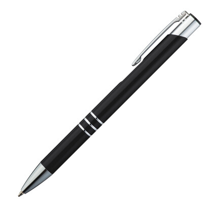 Metall Kugelschreiber Ascot,schwarz, A-Nr.: 333903 - 02