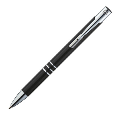 Metall Kugelschreiber Ascot,schwarz, A-Nr.: 333903 - 03