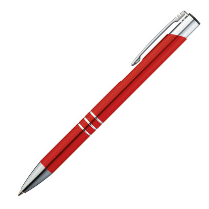Metall Kugelschreiber Ascot,rot, A-Nr.: 333905 - 02