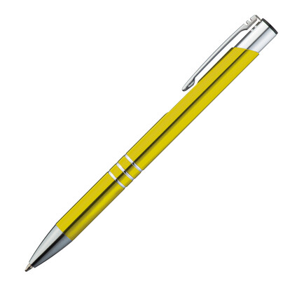 Metall Kugelschreiber Ascot,gelb, A-Nr.: 333908 - 02