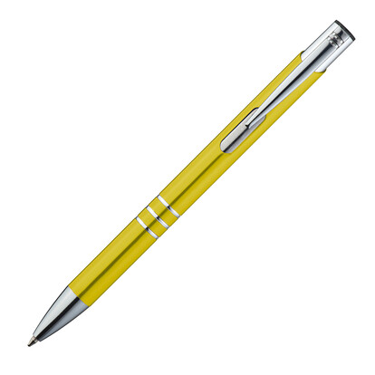 Metall Kugelschreiber Ascot,gelb, A-Nr.: 333908 - 03
