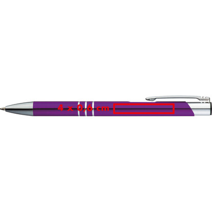 Metall Kugelschreiber Ascot,violett, A-Nr.: 333912 - 04