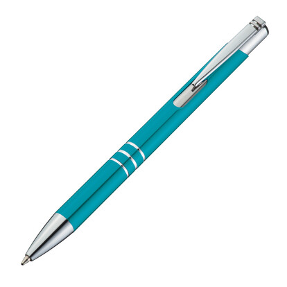 Metall Kugelschreiber Ascot,türkis, A-Nr.: 333914 - 01