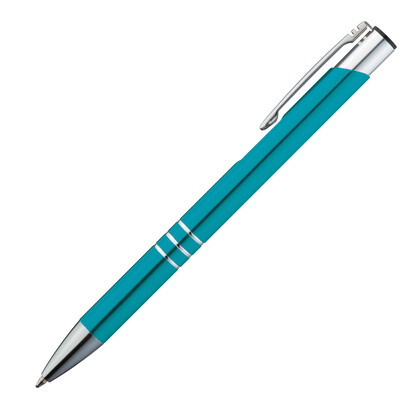 Metall Kugelschreiber Ascot,türkis, A-Nr.: 333914 - 02