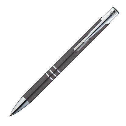 Metall Kugelschreiber Ascot,anthrazit, A-Nr.: 333977 - 03