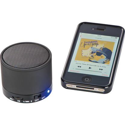 Metall Bluetooth Lautsprecher Hawick,schwarz, A-Nr.: 336903 - 02