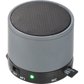 Metall Bluetooth Lautsprecher Hawick,grau, A-Nr.: 336907 - 01 Metall Bluetooth Lautsprecher Hawick,grau, A-Nr.: 336907 - 01