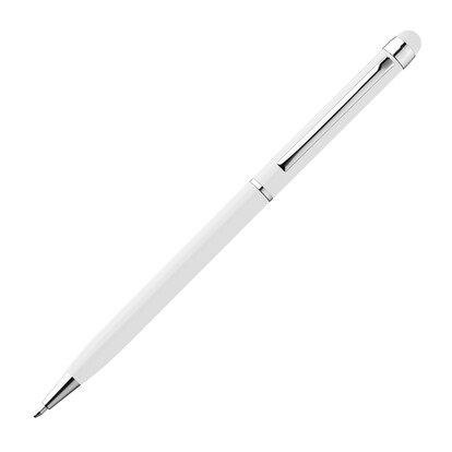 Metall Kugelschreiber New Orleans,weiss, A-Nr.: 337806 - 02