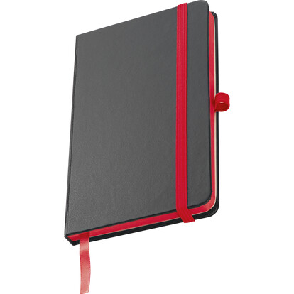 A6 Notizbuch Rostock,rot, A-Nr.: 341105 - 02