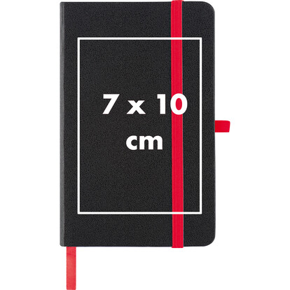 A6 Notizbuch Rostock,rot, A-Nr.: 341105 - 05