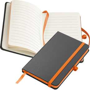 A6 Notizbuch Rostock,orange, A-Nr.: 341110 - 01 A6 Notizbuch Rostock,orange, A-Nr.: 341110 - 01