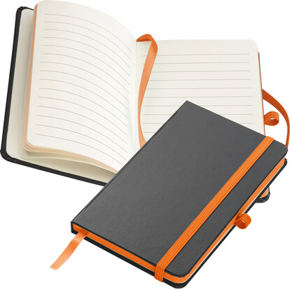 A6 Notizbuch Rostock,orange, A-Nr.: 341110 - 01