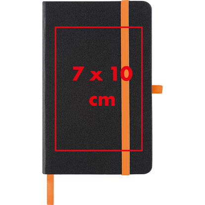 A6 Notizbuch Rostock,orange, A-Nr.: 341110 - 03